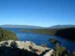 The tea house at Emerald Bay, Lake Tahoe